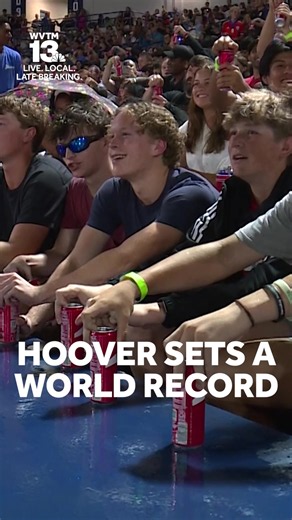 Hoover Breaks Guinness Record: 2,842 Aluminum Cans Opened