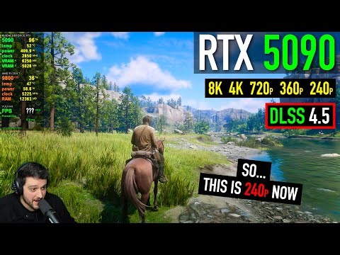 RTX 5090 - Red Dead Redemption 2 with DLSS 4.5 - This time For Real!!