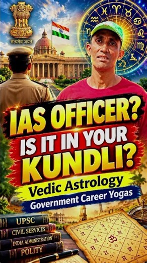 Can Your Birth Chart Show IAS Potential? Astrology Explained. #shorts #shortsfeed #viral #trending