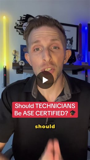 Should TECHNICIANS Be ASE CERTIFIED? Huge debate in our community. Many say these certifications aren’t worth much and don’t get you anywhere. Others claim that having these certifications got… | Christopher Craig | 10 comments