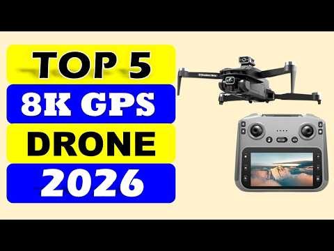 Top 5 Best 8K GPS Drone in 2026 || From Aliexpress