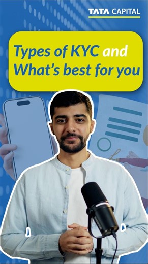 KYC is a foundational practice to streamline and activate a lot of processes and digital functions. There are multiple ways now, to validate your KYC, but each comes with its pros and cons. Find them out and pick one that suits you and your situation the best. #KYC #KnowYourCustomer #AapkaShubhChintak #TataCapital #CountOnUs | Tata Capital