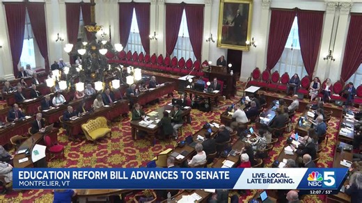 Vermont education reform bill advances to the Senate