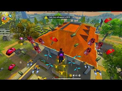 34 Kill 💪 PARAFAL+UMP 99%Headshot Rate ⚡| Solo Vs Squad 🪂[ Full Gameplay ] FreeFire