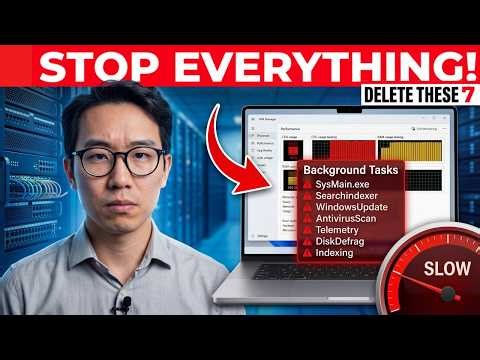 They're Slowing Your PC Down: Delete These 7 Windows 11 Background Tasks Now