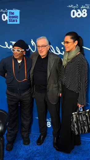 Robert De Niro With His Partner Tiffany Chen And Filmmaker Spike Lee At The Event #robertdeniro