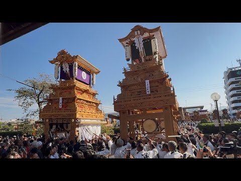 【4K】2026年10月16日 西条祭り伊曾乃神社祭礼御殿前