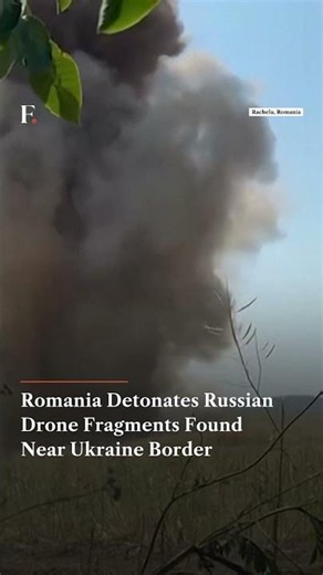 Romania Detonates Russian Drone Fragments Found Near Ukraine Border | N18G