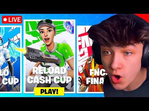 🔴LIVE! - DUO CASH CUP TOURNAMENT in RELOAD! (Fortnite)