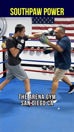 BEWARE This Southpaw Counter! #boxing #boxeo #training #technique #southpaw