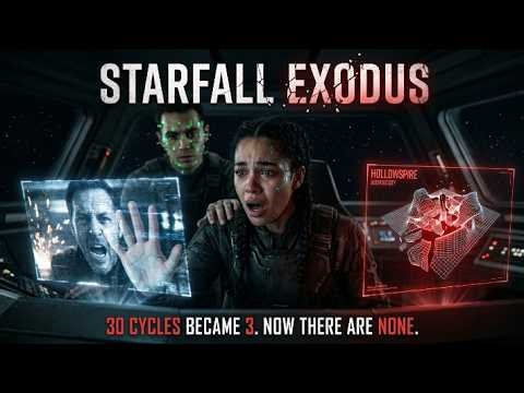 STARFALL EXODUS | Two Synthetics Must Cross Alien Worlds / AI Sci-Fi | Sci-Fi Epic | Full Movie | 4K