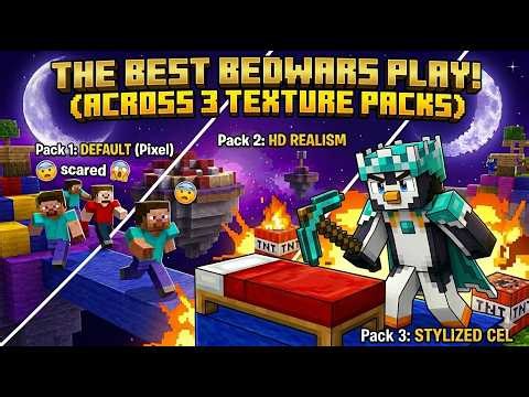 TOP 3 new BEST texture packs for 1.8.9 PvP