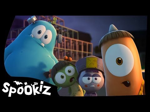 Swing Jump Challenge | Spookiz | Halloween Cartoons | Monster Cartoons For Kids