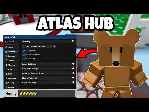 Bee Swarm Simulator Script NO KEY - Auto Farm, Auto Dig, Auto Quests | Atlas Hub