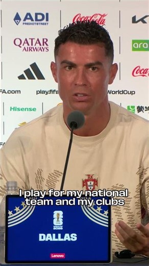 🗣️ "It's about passion", Cristiano Ronaldo. 🇵🇹 #FIFAWorldCupOnYT
