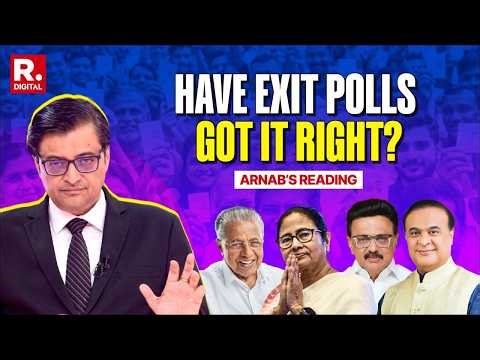 Who Will Win On May 4? Arnab’s Sharpest Reading Of The Exit Poll Predictions