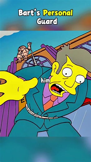 Bart and his Living Puppet #simpsons #shrots