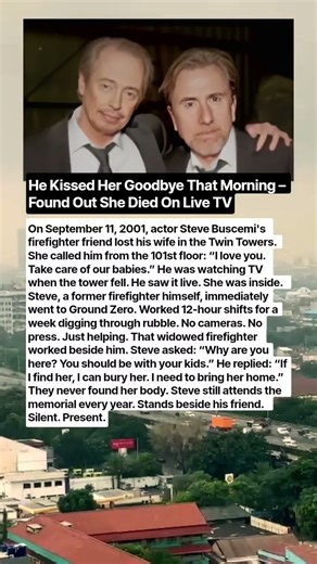 Steve Buscemi Returned to Ground Zero as a Firefighter After 9/11—The Heartbreaking Reason