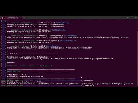 Day 11 : Performance Benchmarking & Load Testing with Gatling!