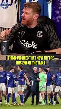 The importance of Saturday and the mentality needed #everton #europeanfootball #premierleague #footy