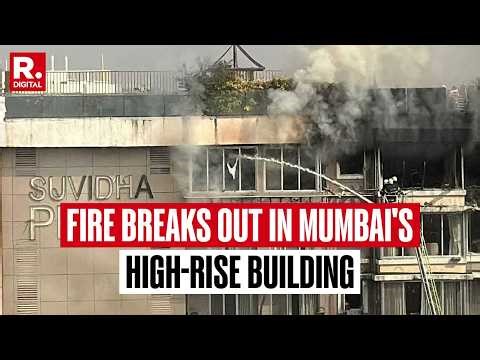 BREAKING: Fire Breaks Out In 13-Story Residential High-Rise Building In Mumbai's Vile Parle