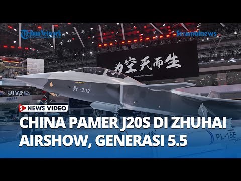 China Pamer Taring di Zhuhai Airshow: J-20S Siap Dominasi Langit dengan Teknologi Generasi 5,5