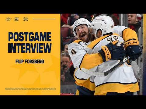 Filip Forsberg Talks OTGWG and His Three Point Night: March 22nd