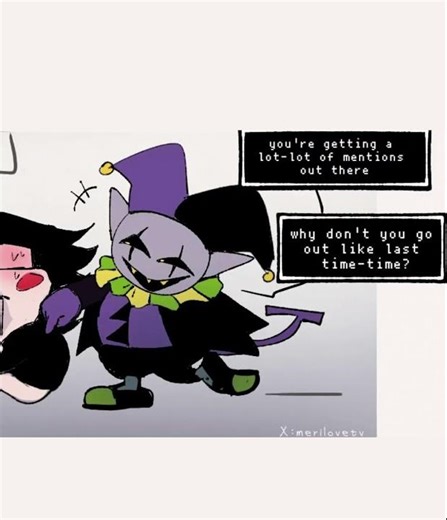 Spamton is Stuck with Jevil! - Deltarune Comic Dub