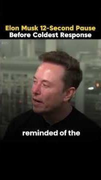 Coldest Musk Moment 🥶🧠 #inspiration #elonmusk #mindset
