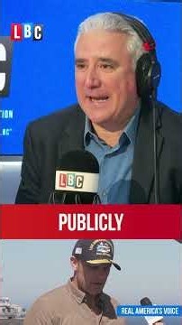 'America is hurtling towards an abyss' LBC
