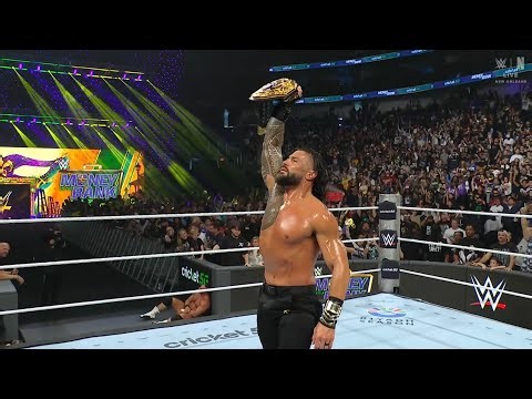 Roman Reigns Defeats LA Knight at Money In The Bank 2026