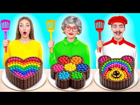 Me vs Grandma Cooking Challenge | Tasty Food Tricks by Multi DO Challenge
