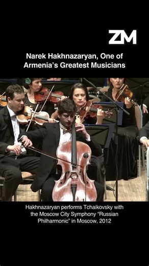 Happy birthday to one of Armenia’s greatest musicians! Narek Hakhnazaryan performing Tchaikovsky’s Variations on a Rococo Theme, Moscow International House of Music, Svetlanov Hall, 2012. 🇦🇲 Today… | Zartonk Media