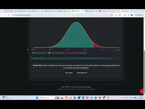 Binomial and Normal Distributions