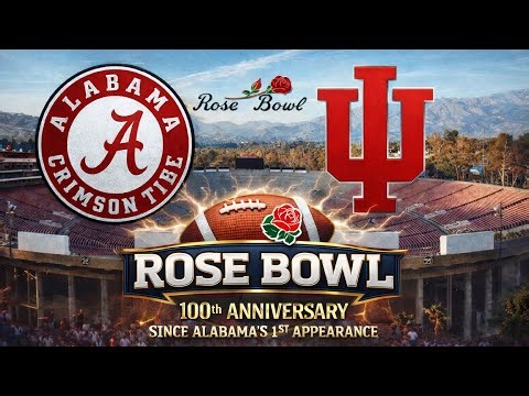 100 Years in the Making | Alabama vs Indiana Rose Bowl HYPE | Roll Tide Legacy