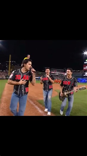 Jonas Brothers performing “Celebrate” tonight during the Banana Bowl in Washington, DC!