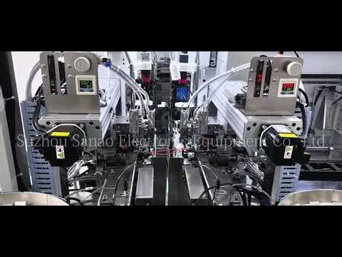 Automatic Two ends Terminal Crimping & Housing Insertion Machine