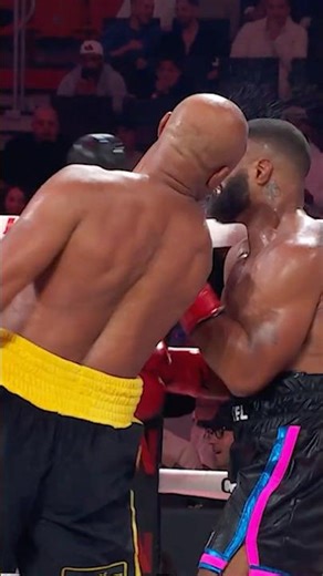 1 minute, 33 seconds into Round 2! TKO Anderson Silva! #JakeJoshua