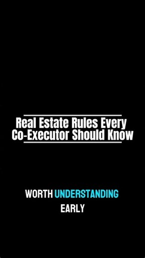 Can a Co-Executor Sell a House Alone?
