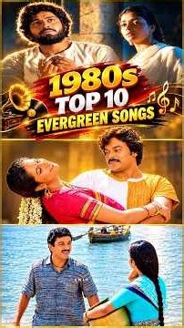 ❤️ 1980s Top 10 Evergreen Telugu Songs 🎶 | Golden Era Melody Hits ✨ | #Shorts #oldsongs