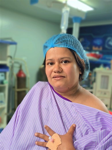 CYST निकालेको बच्चा Delivery गर्न जाँदै