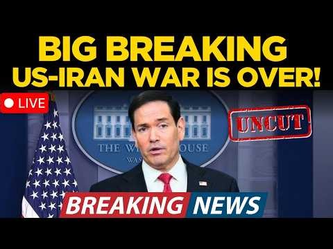 Marco Rubio LIVE: Iran-US War Is Over? Rubio Drops Major Peace Deal Bombshell | World News LIVE