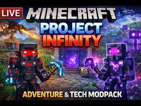 Live Minecraft Modpack: Project Infinity #14
