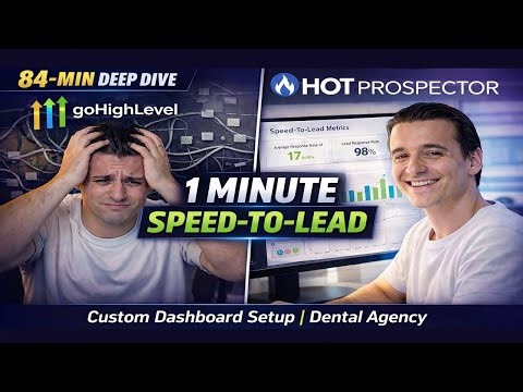 GHL Dental Agency Scales to 1-Minute Speed-to-Lead: Complete Hot Prospector Dashboard Deep Dive
