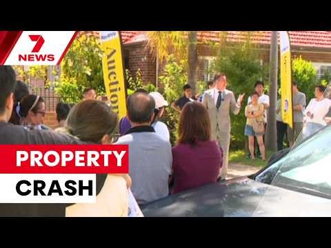 Housing market slump accelerates amid budget changes | 7NEWS