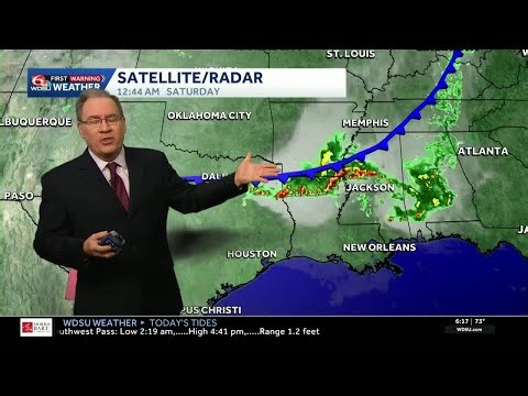 Strong storms and heavy rains possible Saturday