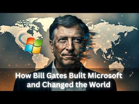 How Bill Gates build Microsoft and changes the WORLD?