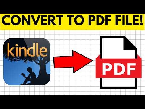 How To Convert An Amazon Kindle Book To PDF (Full Guide 2026)