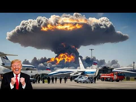 Today, April 9, 2026! Massive Explosion at Moscow International Airport, Russia - Arma 3