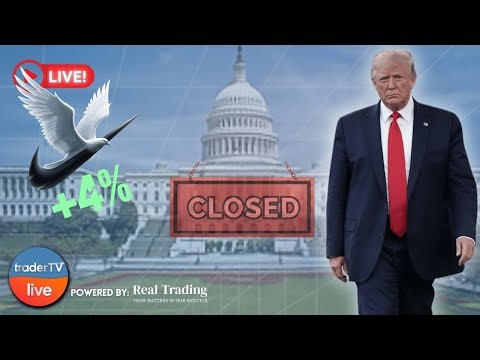 $NKE +4% Earnings Beat 🚀 Govt Shutdown Hits 🏛️ | $SPY $QQQ Live Trading Oct 1